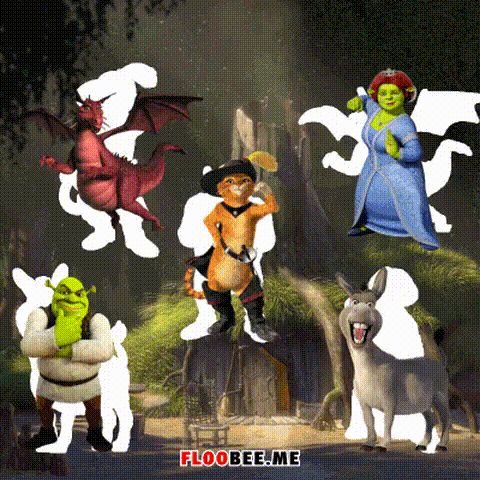 Captura Los Personajes De Shrek