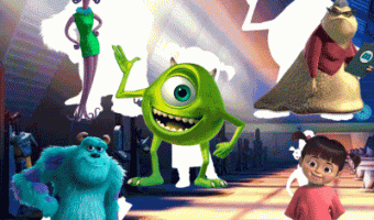 Atrapa Los Personajes De La Pelicula Monster Inc